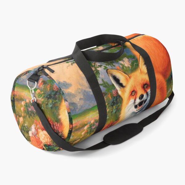 Item preview, Fox Portrait. Spring fox, spring season, floral fox, vintage fox, fox painting, Peter Paul Rubens style designed and sold by FoxVibes.