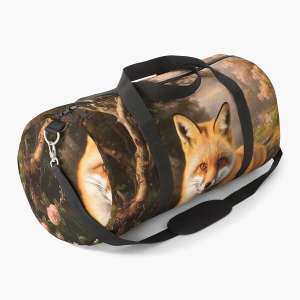 Item preview, Fox Portrait. Spring fox, spring season, floral fox, vintage fox, fox painting, Peter Paul Rubens style designed and sold by FoxVibes.