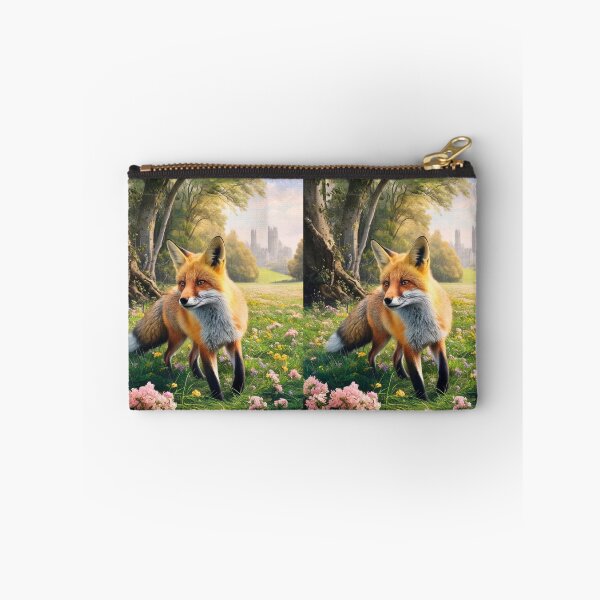 Item preview, Fox Portrait. Spring fox, spring season, floral fox, vintage fox, fox painting, Peter Paul Rubens style designed and sold by FoxVibes.