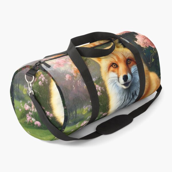 Item preview, Fox Portrait. Spring fox, spring season, floral fox, vintage fox, fox painting, Peter Paul Rubens style designed and sold by FoxVibes.