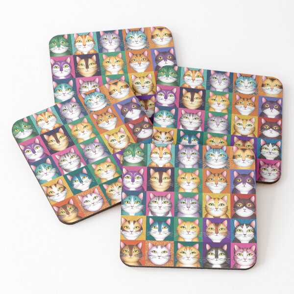 Item preview, Patterned Cats designed and sold by DJ-Portable.