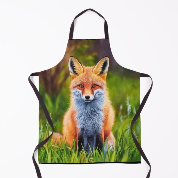 Item preview, Fox Portrait. Spring fox, spring season, floral fox, vintage fox, fox painting, Peter Paul Rubens style designed and sold by FoxVibes.