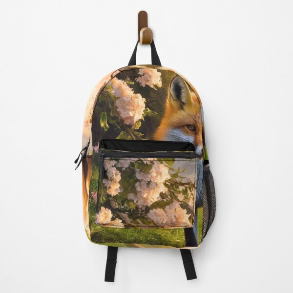 Item preview, Fox Portrait. Spring fox, spring season, floral fox, vintage fox, fox painting, Peter Paul Rubens style designed and sold by FoxVibes.