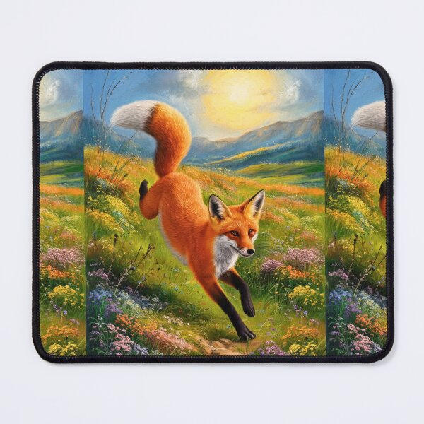 Item preview, Fox Portrait. Spring fox, spring season, floral fox, vintage fox, fox painting, Peter Paul Rubens style designed and sold by FoxVibes.