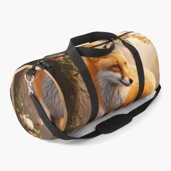 Item preview, Fox Portrait. Spring fox, spring season, floral fox, vintage fox, fox painting, Peter Paul Rubens style designed and sold by FoxVibes.