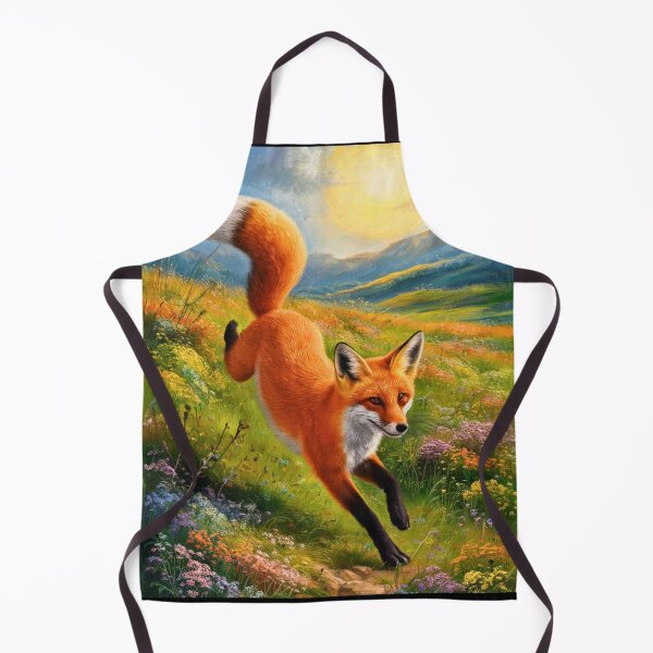 Item preview, Fox Portrait. Spring fox, spring season, floral fox, vintage fox, fox painting, Peter Paul Rubens style designed and sold by FoxVibes.