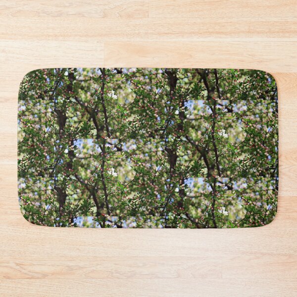 Item preview, Crabapple Pink Buds and White Flowers designed and sold by Martha Sherman.