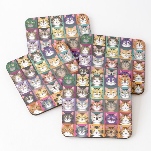 Item preview, Patterned Cats designed and sold by DJ-Portable.