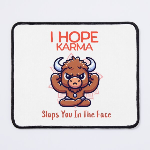 Item preview, i hope karma slaps you in the face Bufallo designed and sold by LemuellTrends.