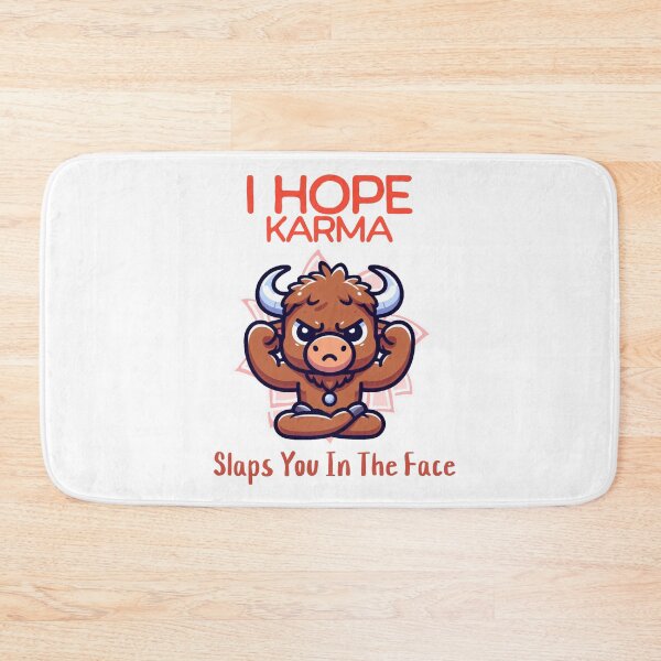 Item preview, i hope karma slaps you in the face Bufallo designed and sold by LemuellTrends.