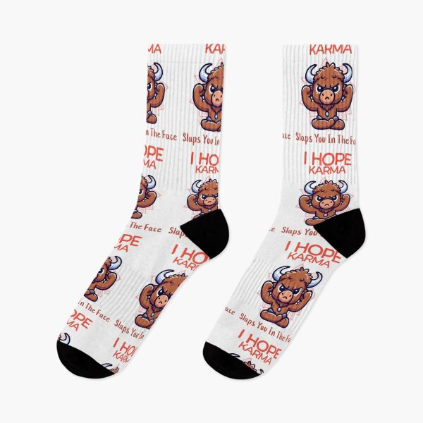 Item preview, i hope karma slaps you in the face Bufallo designed and sold by LemuellTrends.