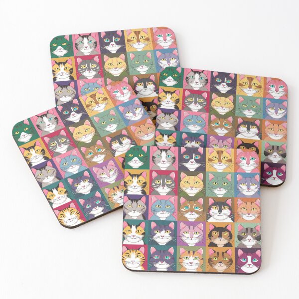 Item preview, Patterned Cats designed and sold by DJ-Portable.