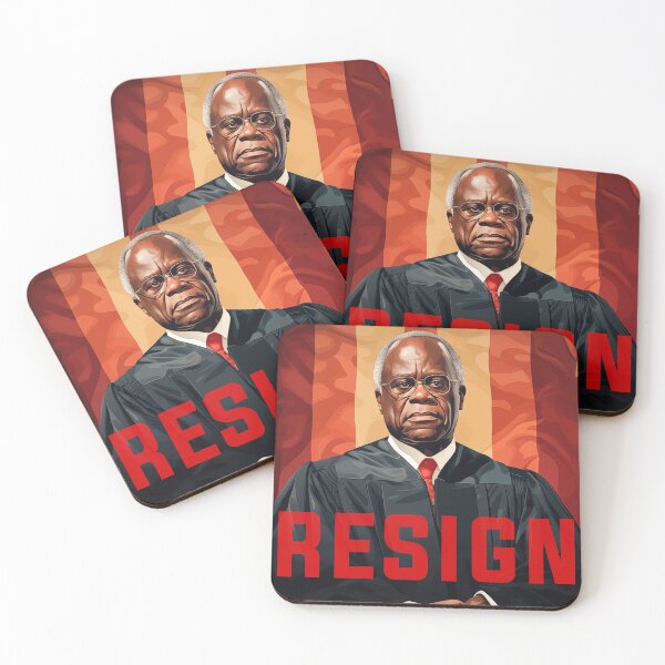 Item preview, Resign Clarence Thomas Supreme Court Justice designed and sold by DyfunctionalTee.