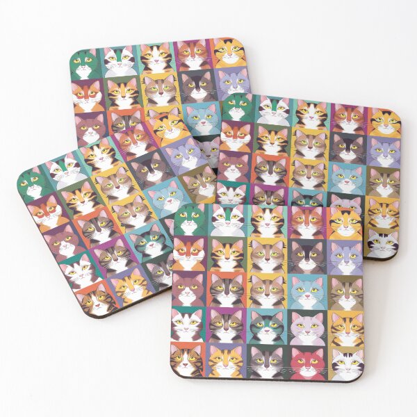 Item preview, Patterned Cats designed and sold by DJ-Portable.