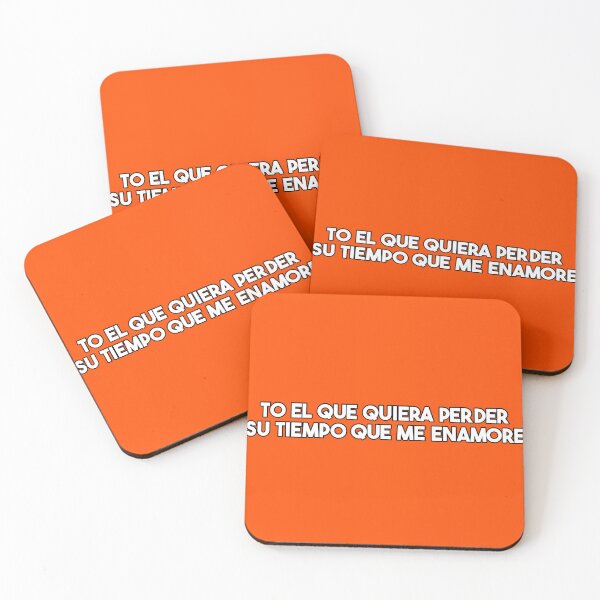 Item preview, TO EL QUE QUIERA PERDER SU TIEMPO QUE ME ENAMORE designed and sold by Artinova.