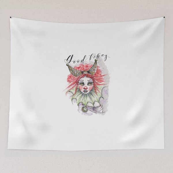 Item preview, Good Vibes Clown designed and sold by Carolina Russo.