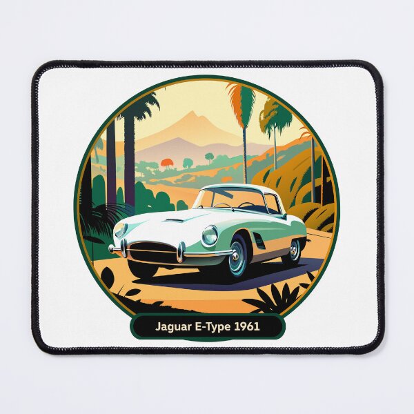 Item preview, Jaguar E-Type 1961 - Classic Cars 01 designed and sold by AlienSativo.