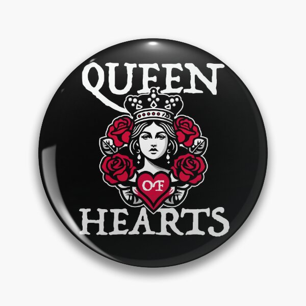 Item preview, Queen of Hearts with Roses designed and sold by DetourShirts.