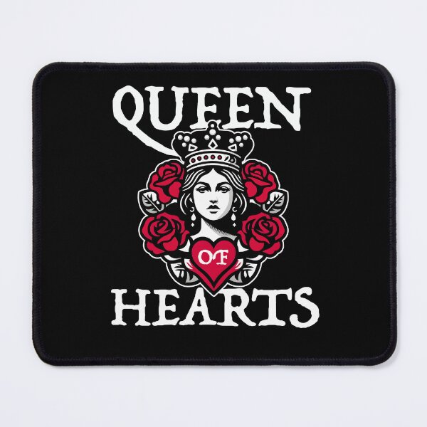 Item preview, Queen of Hearts with Roses designed and sold by DetourShirts.