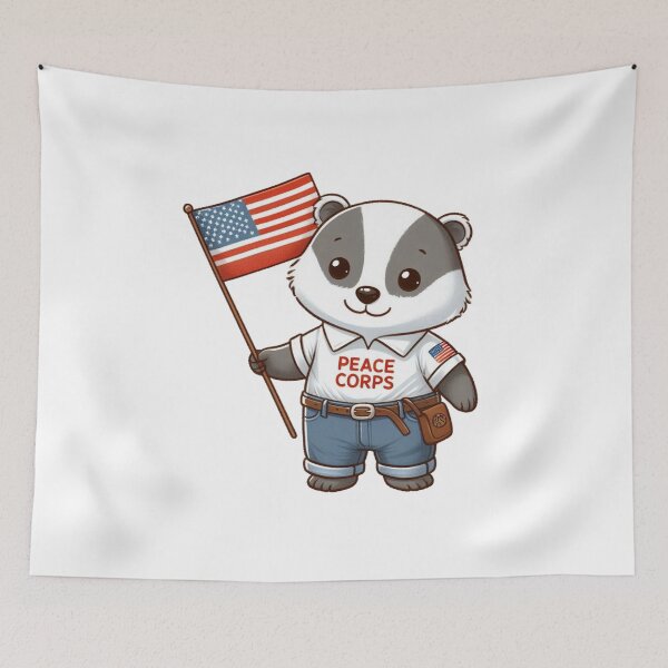 Item preview, peace corps Badger designed and sold by LemuellTrends.