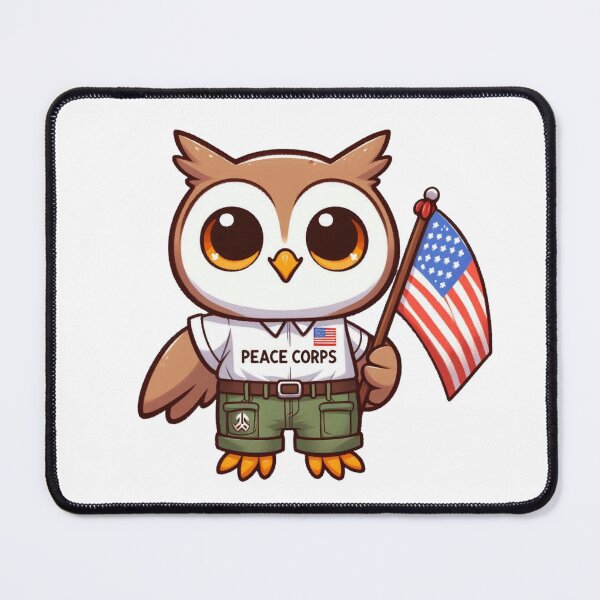 Item preview, peace corps Owl designed and sold by LemuellTrends.