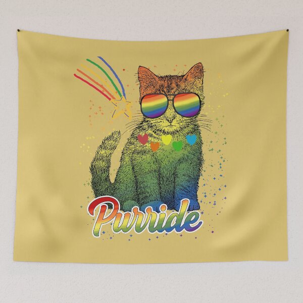 Item preview, Purride cat designed and sold by seahorse crossing.