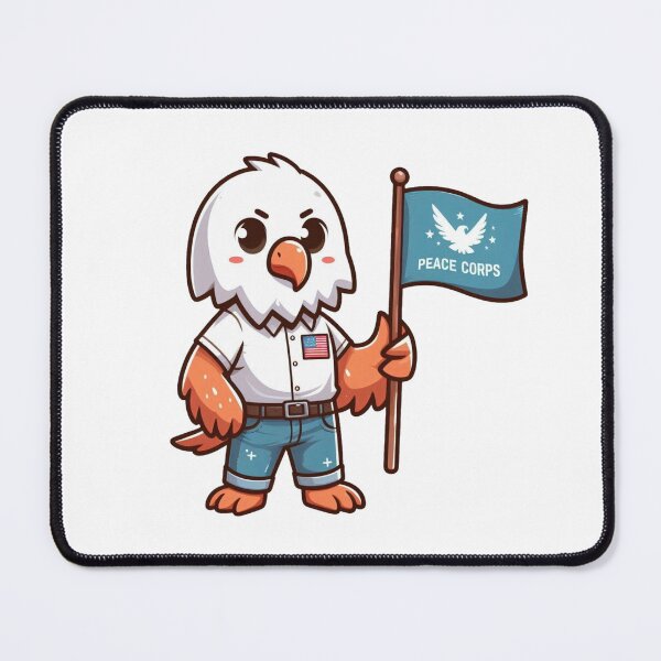 Item preview, peace corps Eagle designed and sold by LemuellTrends.