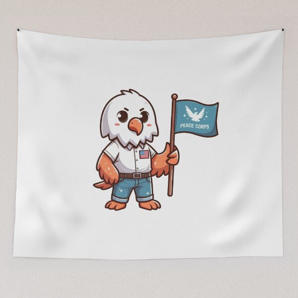 Item preview, peace corps Eagle designed and sold by LemuellTrends.
