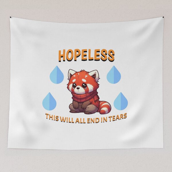 Item preview, hopeless Red Panda designed and sold by LemuellTrends.