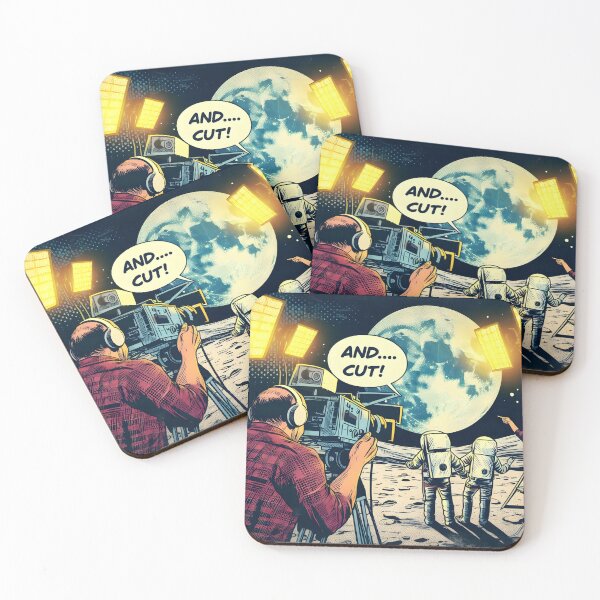 Item preview, Moon Landing Hoax designed and sold by THC-Conspiracy.