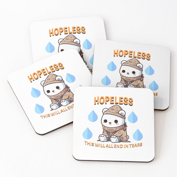 Item preview, hopeless Polar Bear designed and sold by LemuellTrends.