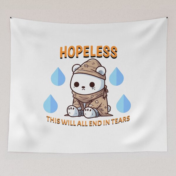 Item preview, hopeless Polar Bear designed and sold by LemuellTrends.