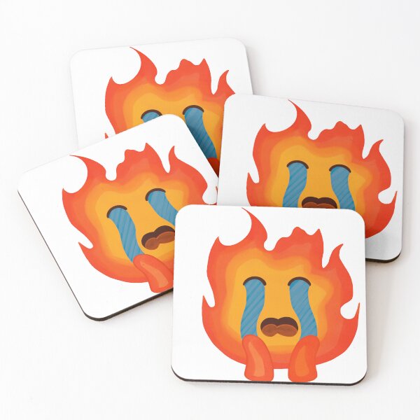 Item preview, Crying Fire Emote  designed and sold by medusabynightCC.