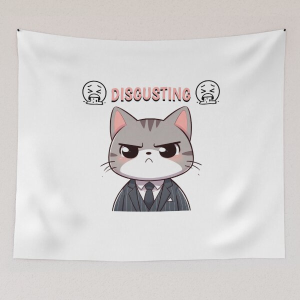 Item preview, Disgusting meme Cat designed and sold by LemuellTrends.