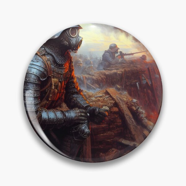 Item preview, Medieval Soldier in Trench designed and sold by THC-Conspiracy.