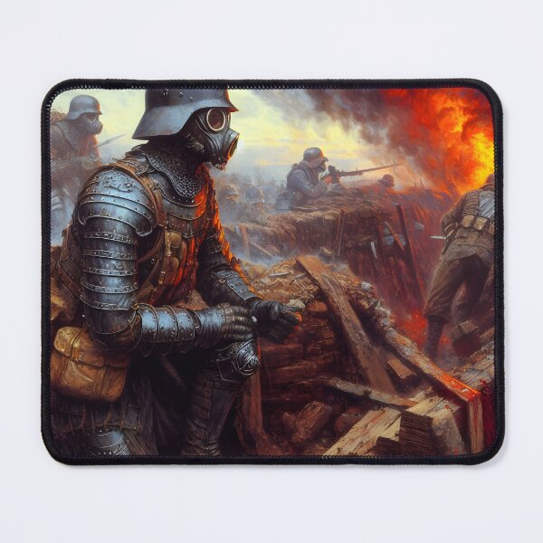 Item preview, Medieval Soldier in Trench designed and sold by THC-Conspiracy.