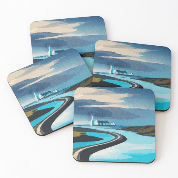Item preview, Blue Lagoon Iceland Landscape designed and sold by TheJoeyStudio.