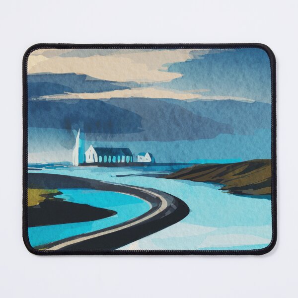 Item preview, Blue Lagoon Iceland Landscape designed and sold by TheJoeyStudio.