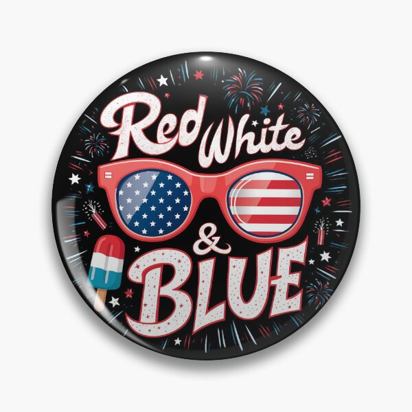 Item preview, Red, White and Blue 4th of July designed and sold by PlanetMarker.