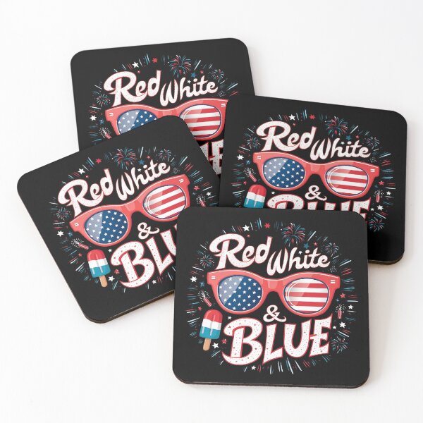 Item preview, Red, White and Blue 4th of July designed and sold by PlanetMarker.