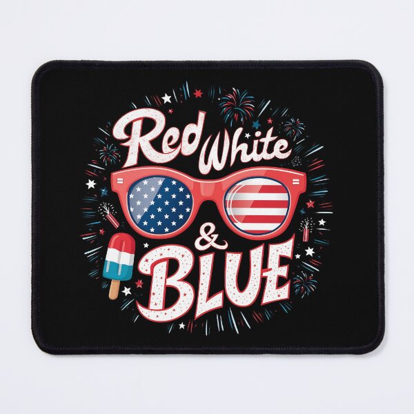 Item preview, Red, White and Blue 4th of July designed and sold by PlanetMarker.