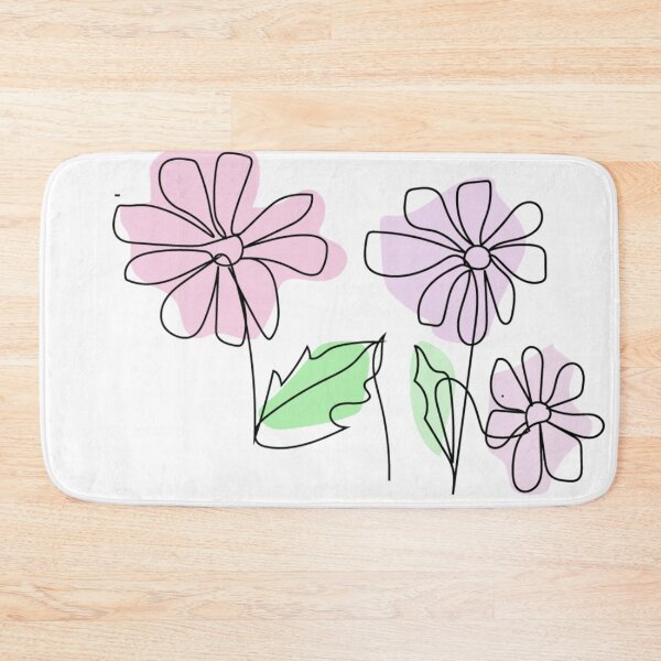 Item preview, line artwork of flowers designed and sold by Nature  Nblossom.