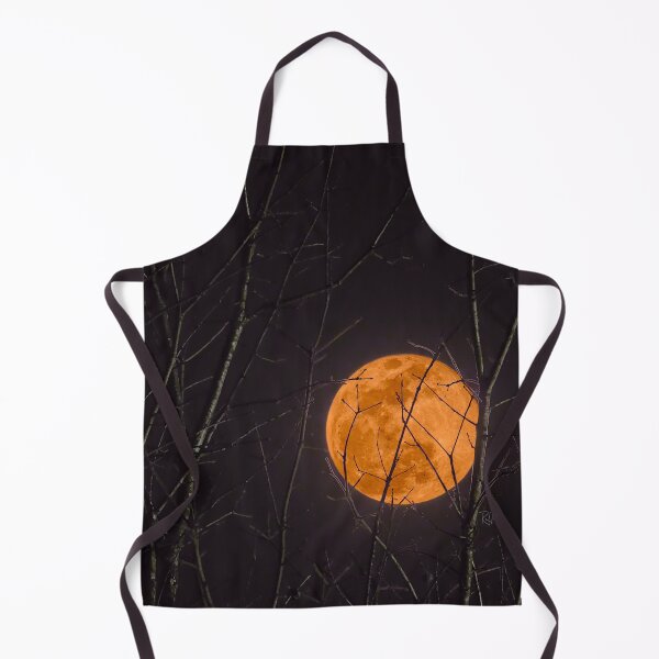 Item preview, Full Orange Moon through Lit Branches designed and sold by Randy Heffner.