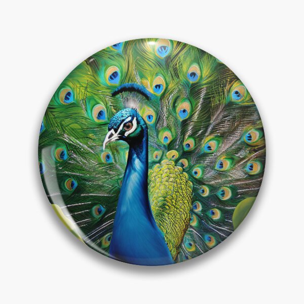 Item preview, beautiful peacock designed and sold by Bellas-Artes-99.