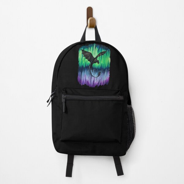 Item preview, Black Dragon Flying in the Northern Lights designed and sold by Lady-Lilac.