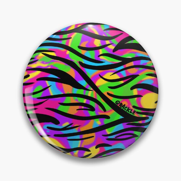 Artikelvorschau, Funky Regenbogen Zebra Druck entworfen und verkauft von JanGrackle.
