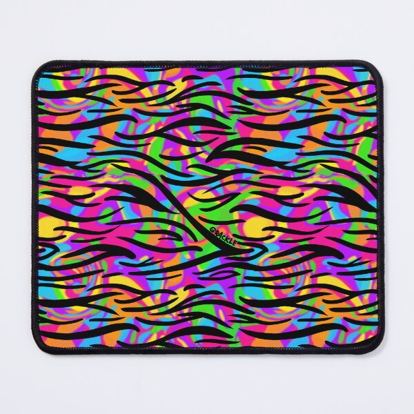 Item preview, Funky Rainbow Zebra Print designed and sold by JanGrackle.