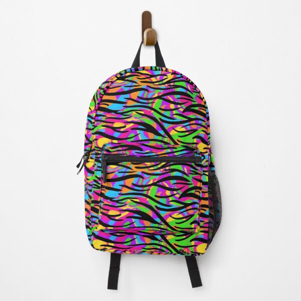 Item preview, Funky Rainbow Zebra Print designed and sold by JanGrackle.