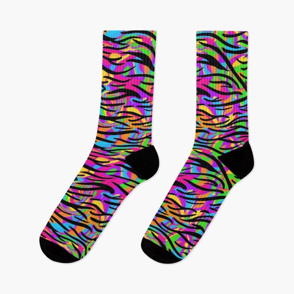 Item preview, Funky Rainbow Zebra Print designed and sold by JanGrackle.