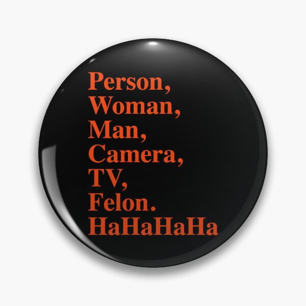 Item preview, person, woman, man, camera, tv, felon - Ha ha ha ha (prison orange) designed and sold by Thelittlelord.